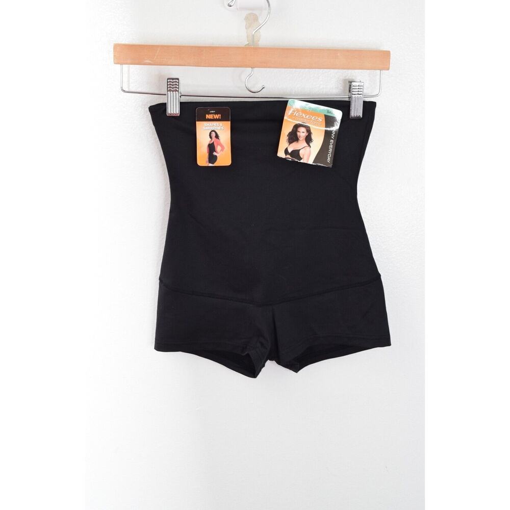 Maidenform Flexees Evertday Skinny Shapeware Small New Black Shorts